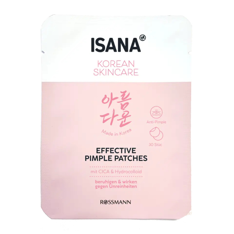 ISANA Korean skincare naplásti na akné