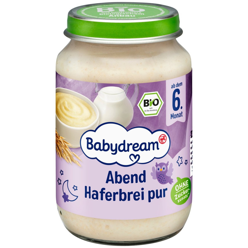 Babydream BIO Kaše ovesná na noc