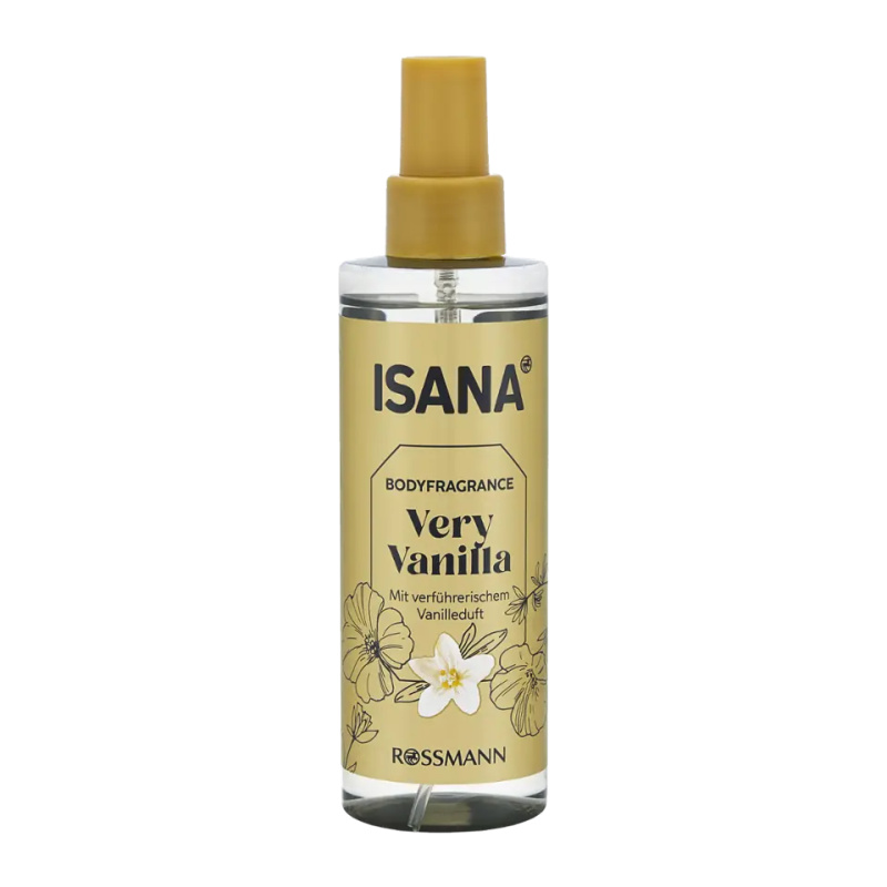 ISANA Tělový sprej Very Vanilla