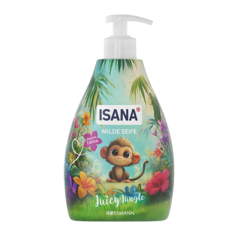ISANA Tekuté mýdlo Juicy Jungle Limitovaná edice 500 ml