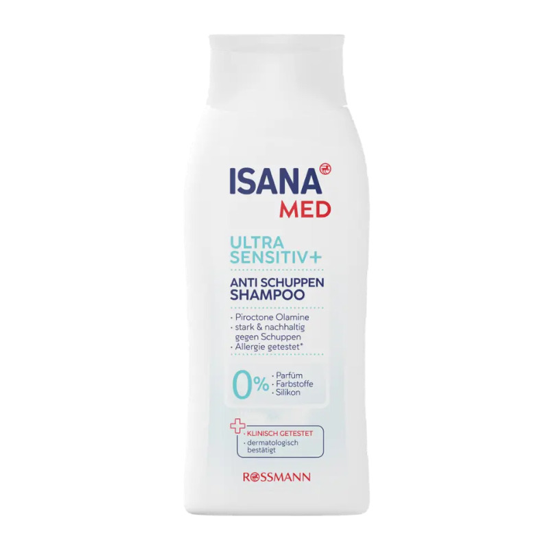 ISANA Med Šampon proti lupům Ultra Sensitive+ 200 ml