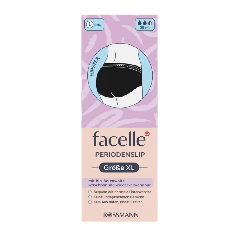 facelle Menstruační kalhotky Hipster XL