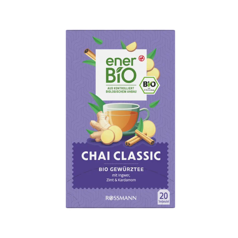 enerBiO BIO kořeněný čaj Chai Classic