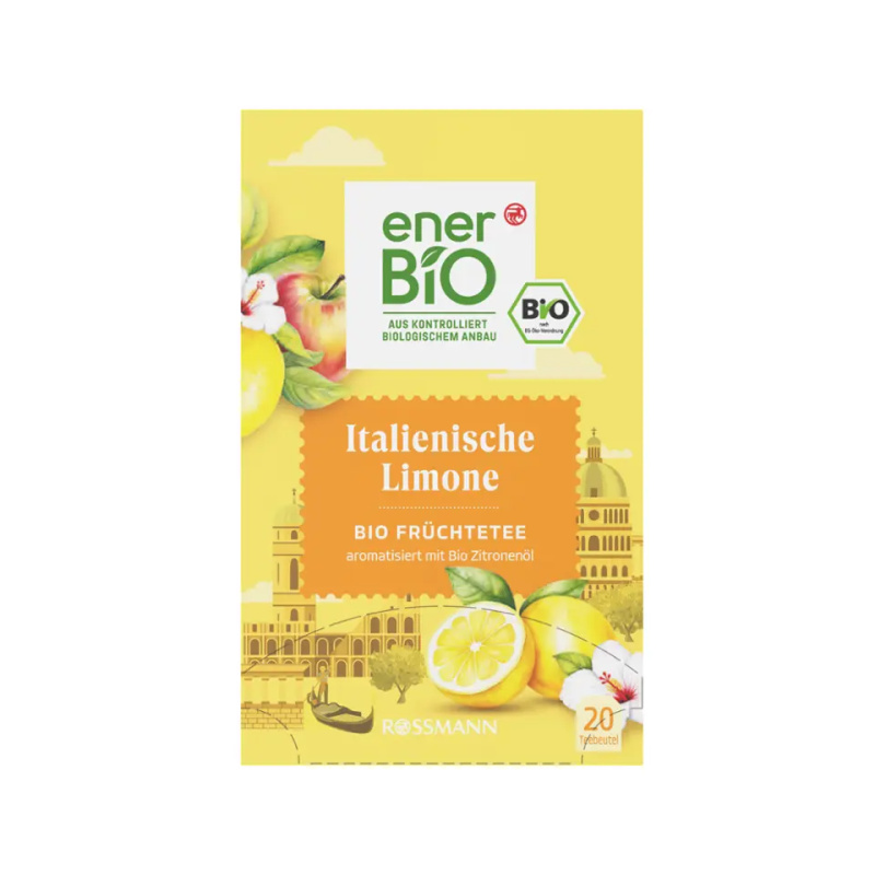 enerBiO Ovocný čaj Italský citron