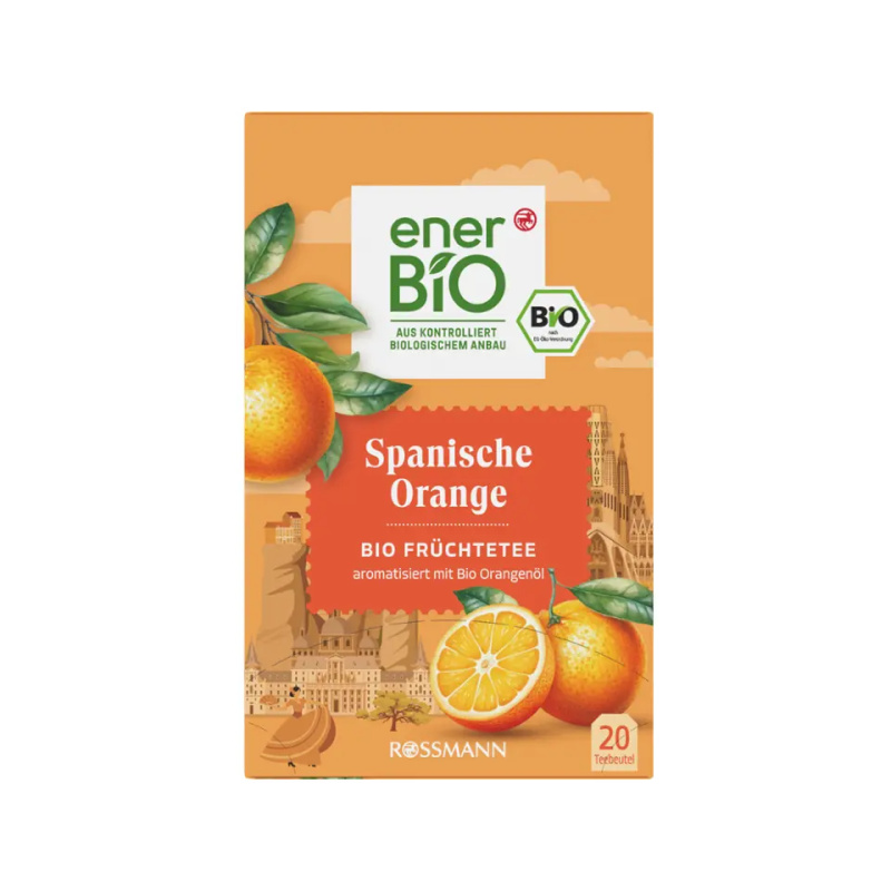 enerBiO Ovocný čaj Španělský pomeranč