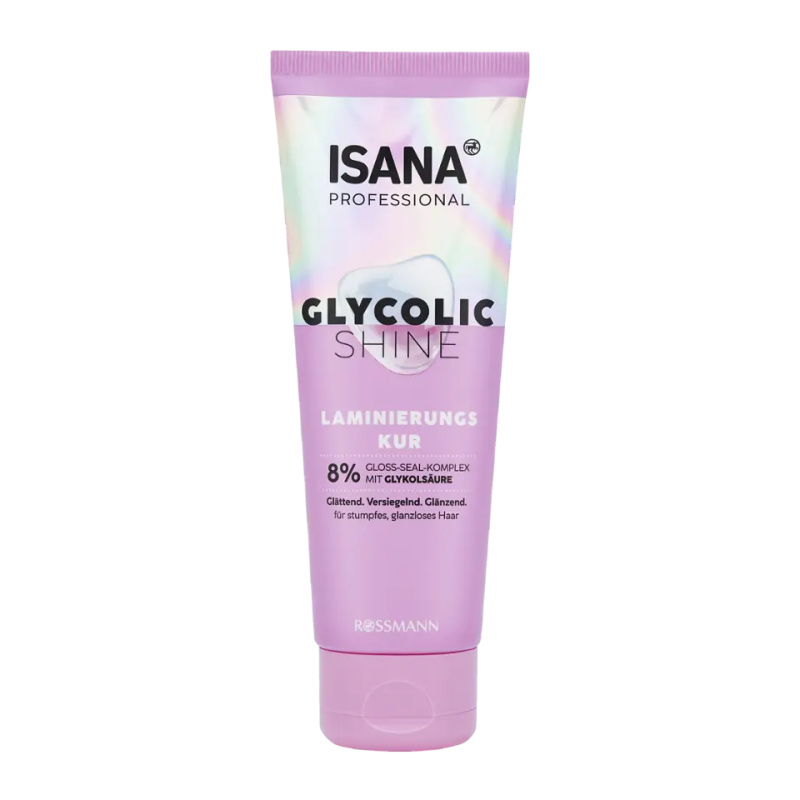 ISANA Professional Maska na vlasy Glycolic Shine 125 ml