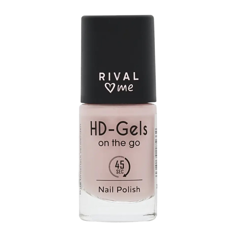 RIVAL Loves Me Lak na nehty HD-Gels on the go 39 dusty blush