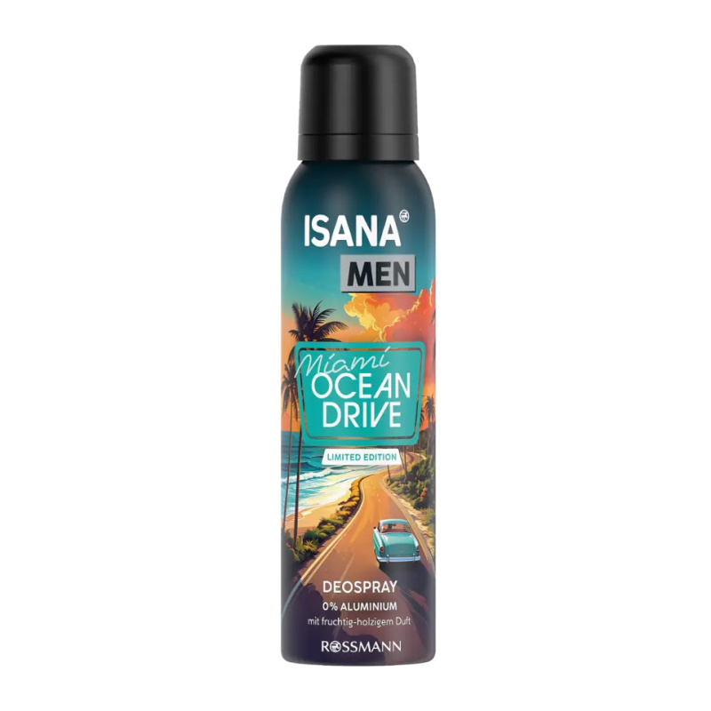 ISANA Men Deodorant sprej Miami Ocean Drive 150 ml