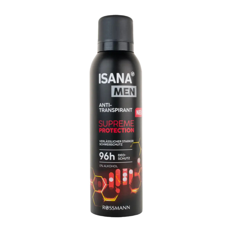 ISANA Men Deodorant sprej Supreme Protection 96H 200 ml