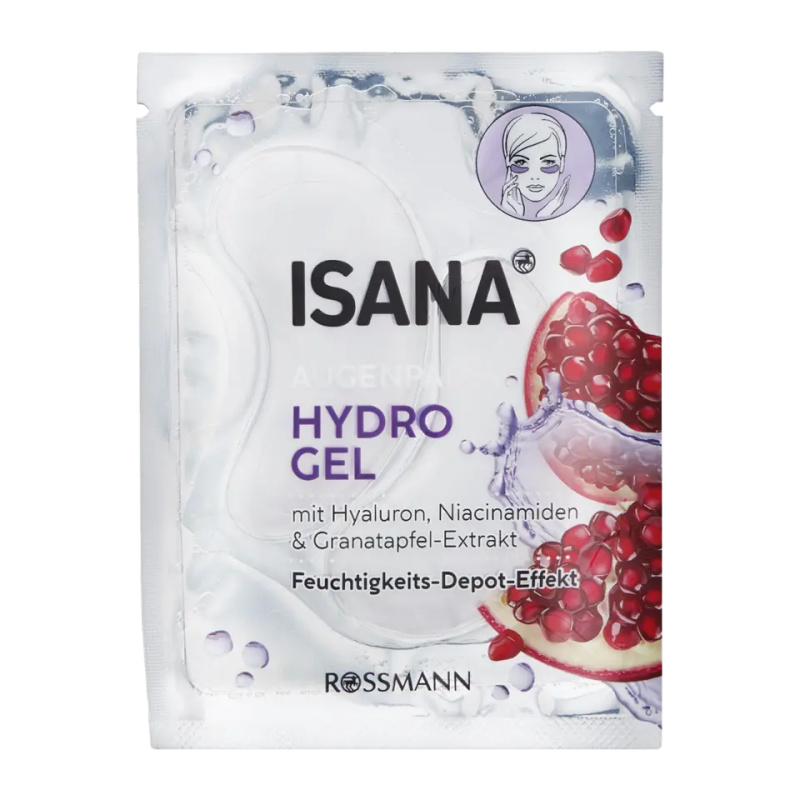 ISANA Polštářky pod oči Granátové jablko