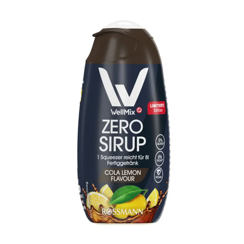 WellMix Sirup Zero příchuť Cola lemon 65 ml