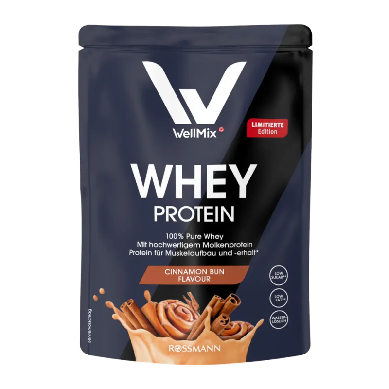 WellMix Protein s příchutí Cinnamon Bun 450 g