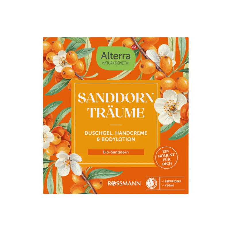 Alterra Naturkosmetik Dárková sada péče o tělo Rakytník