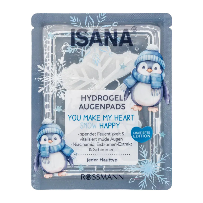 ISANA Polštářky pod oči You Make My Heart Snow Happy