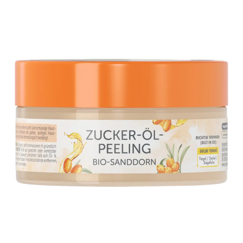 Alterra Naturkosmetik Cukrovo-olejový peeling s rakytníkem 230 ml