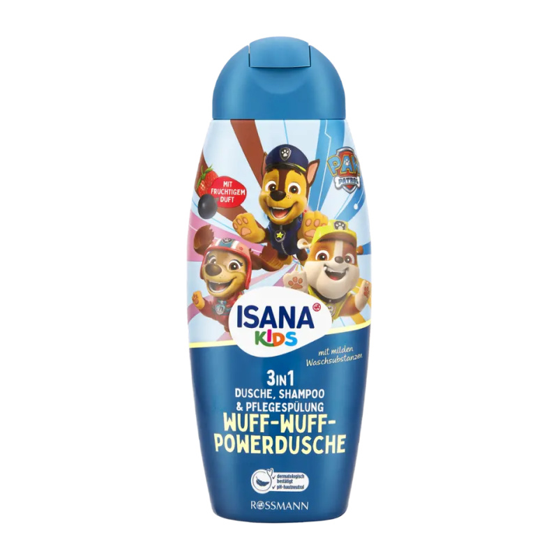 ISANA Kids Sprchový gel 3v1 Tlapková patrola 300 ml