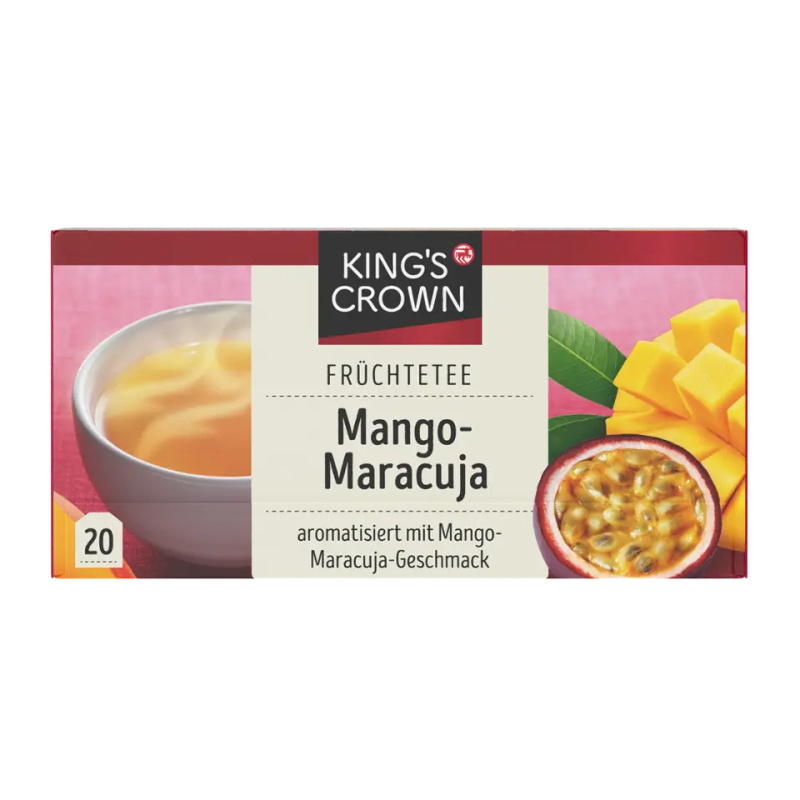 King's Crown Ovocný čaj Mango a marakuja 60 g
