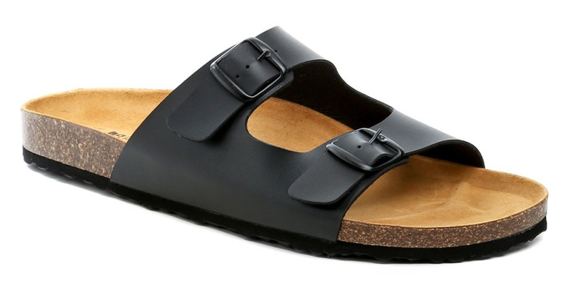 Lico 560649 černé pánské nadměrné nazouváky EUR 51