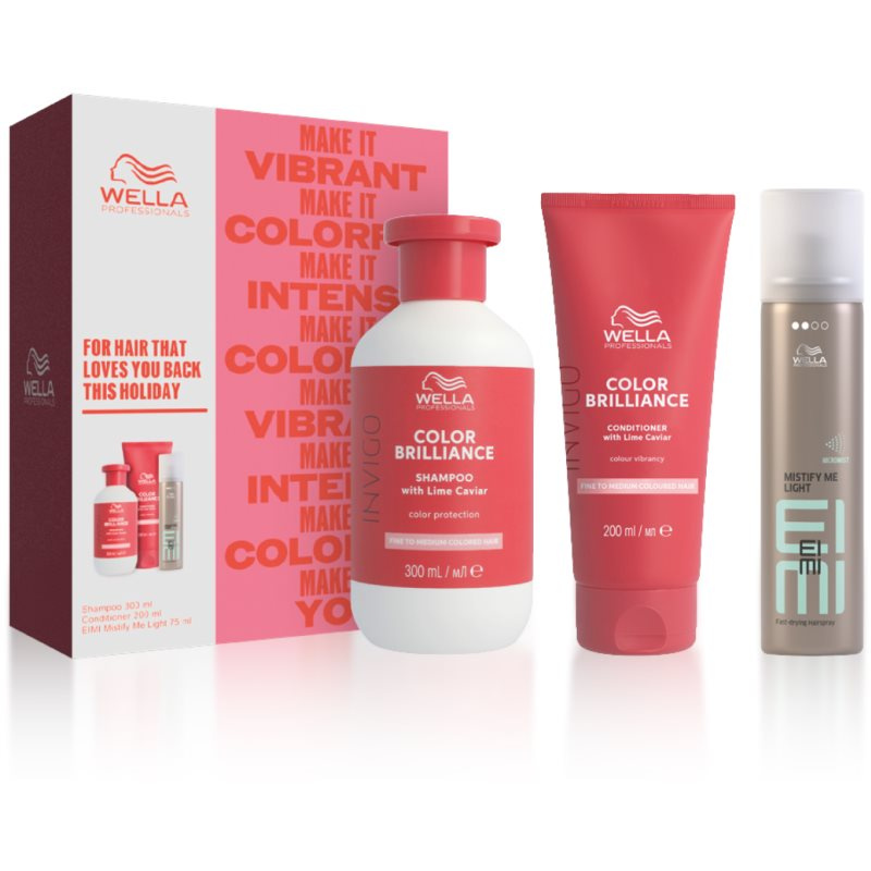 Wella Professionals Invigo Color Brilliance dárková sada pro barvené vlasy