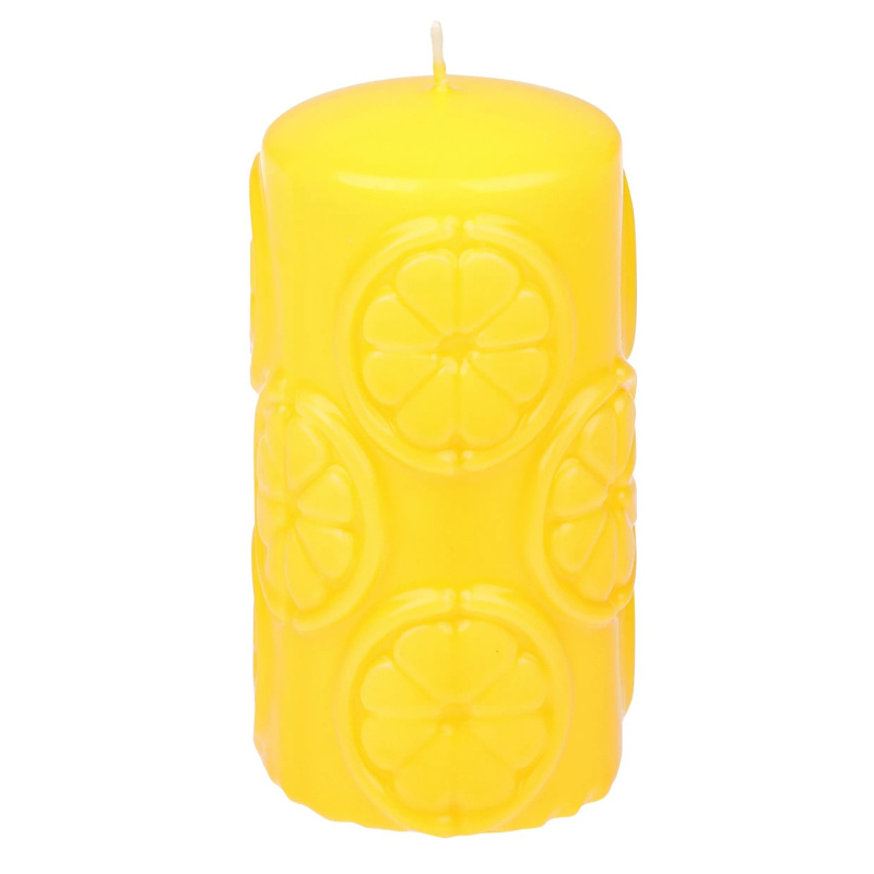 Steinhart Vonná svíčka Lemon Slice s 3D efektem pr. 5,7 x 11 cm