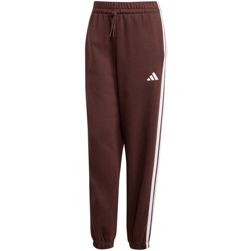 Adidas Essentials 3-Stripes Fleece Loose-Fit Kalhoty W JY3069 dámské m