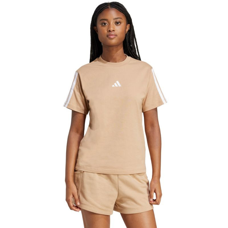 Tričko adidas Essentials 3-Stripes Cotton W JV7359 L