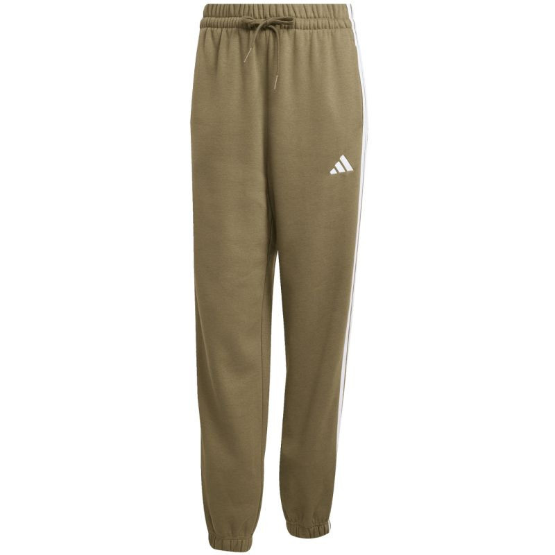 Adidas Essentials 3-Stripes Fleece Loose-Fit Kalhoty W JX7698 dámské s
