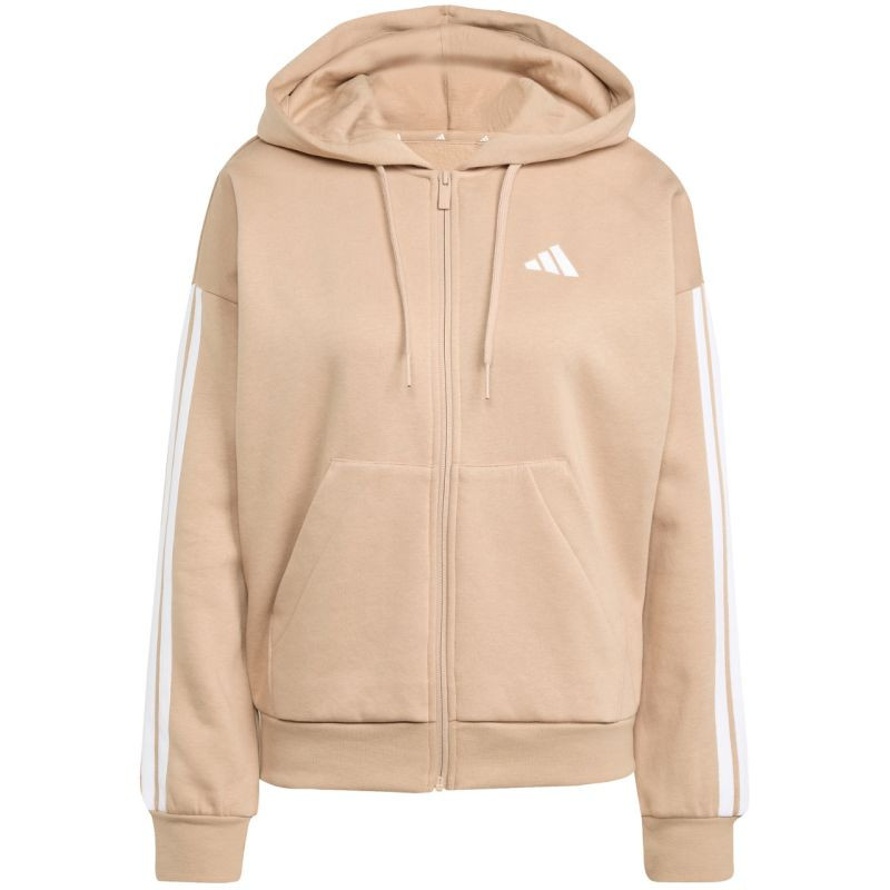 Mikina s kapucí adidas Essentials 3-Stripes Full-Zip Fleece Hood W JX7706 xs