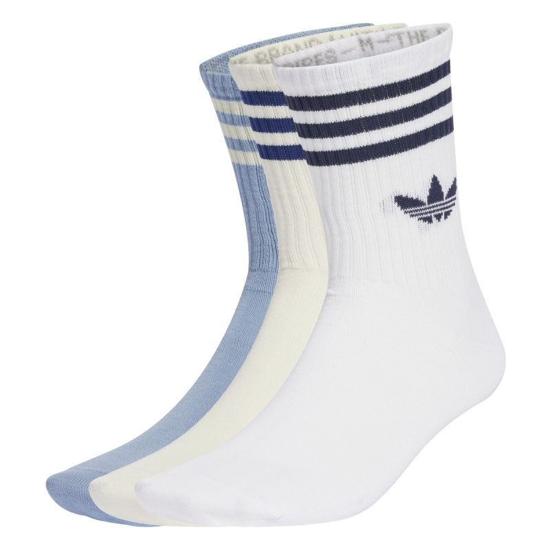 Adidas 3S Crew S 3 Pack Ponožky JV7406 M 40-42