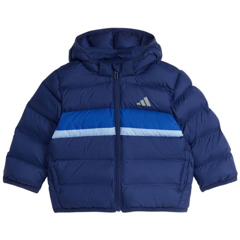 Dětská bunda adidas Synthetic Down navy blue JL7392 80cm