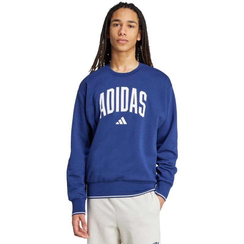 Pánská mikina adidas Collegiate Sweatshirt blue JM1734 pánské 2 XL