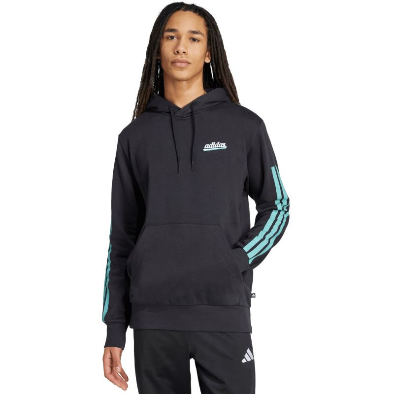 Pánská mikina adidas Color Script černá KD2265 pánská 2 XL