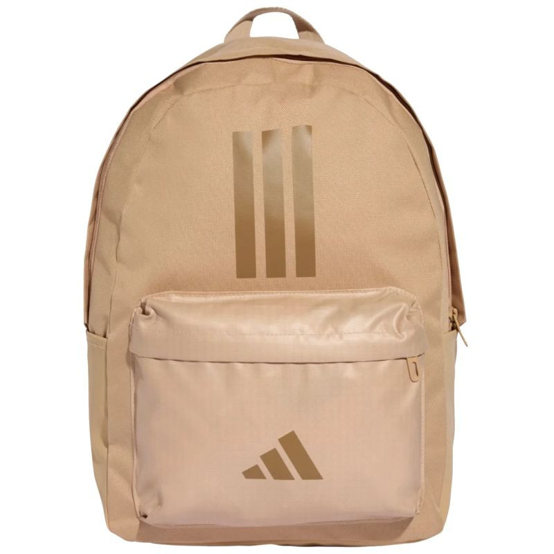 adidas Classic Back To School 3 Stripe Backpack JX9058 Beige Jedna velikost jedna velikost