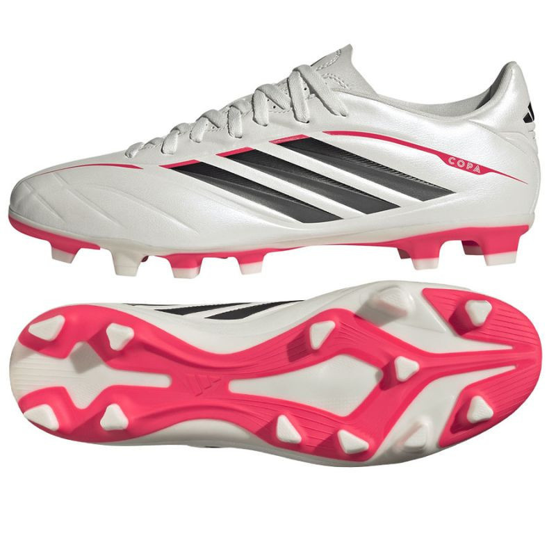 Dětské kopačky COPA PURE IV Club FG/MG JR6183 bílé - Adidas 48