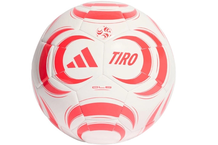 Adidas Tiro club fotbalový míč bílý/červený