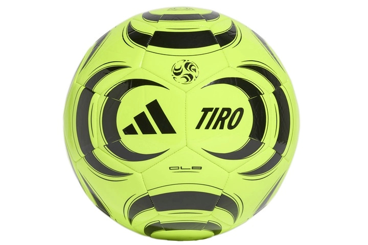 Adidas Tiro club fotbalový míč žluto-černý