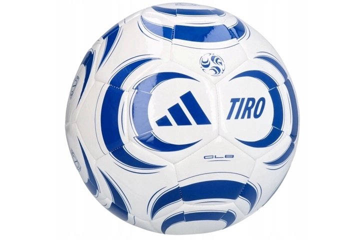 Adidas Tiro Club fotbalový míč bílo-modrý