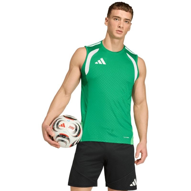 Pánské tričko adidas Tiro 26 Competition Sleeveless Jersey green KA7612 pánské m