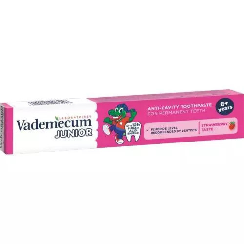 Vademecum Dětská zubní pasta jahoda 6+