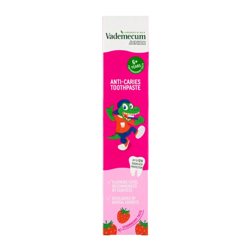 Vademecum Dětská zubní pasta jahoda 6+