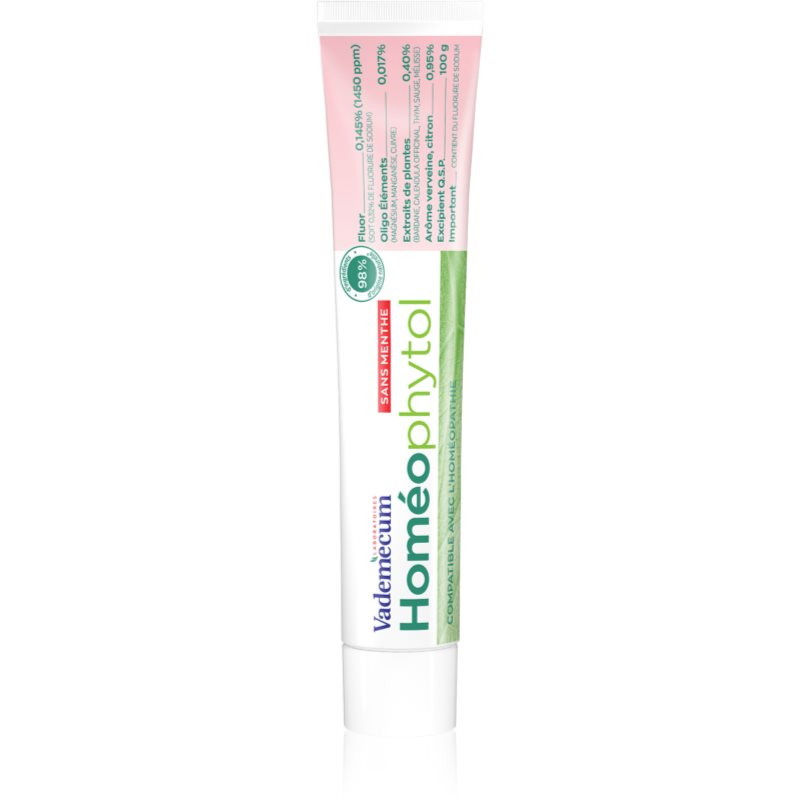 Vademecum Homéophytol zubní pasta pro homeopatiky 75 ml