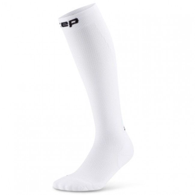 CEP Core Run Socks Tall 5.0, běžecké ponožky, pánské, bílá