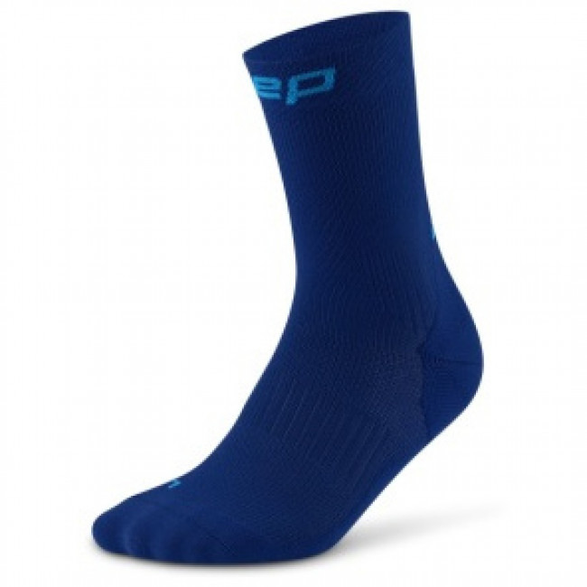 CEP Core Run Socks Mid Cut 5.0, běžecké ponožky, pánské, tmavě modrá