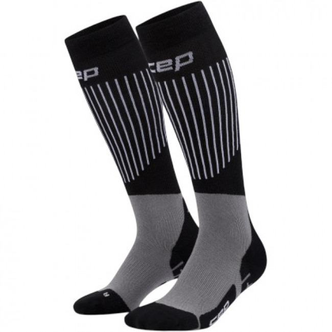 CEP Ski Ultralight Socks Tall 3.0, lyžařské ponožky, dámské, černé