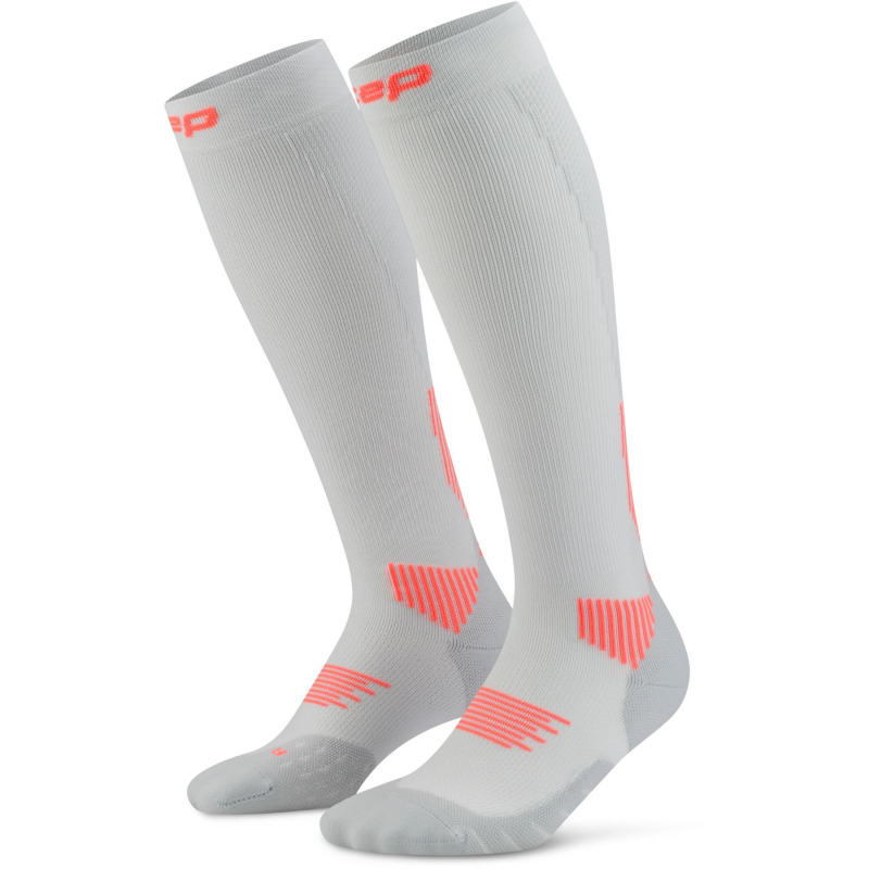 CEP Core Run Socks Tall 5.0, běžecké ponožky dámské, šedé