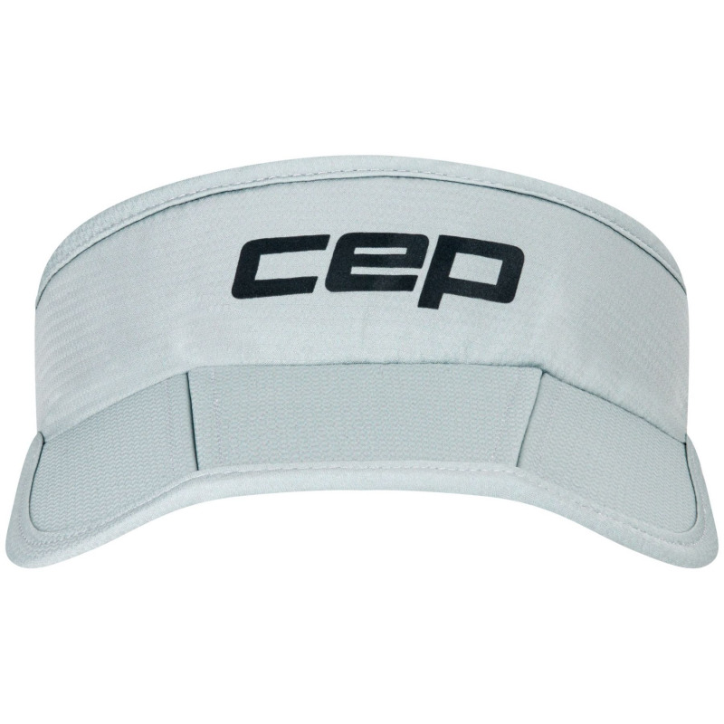 CEP Core Run Foldable Visor, kšilt, šedá