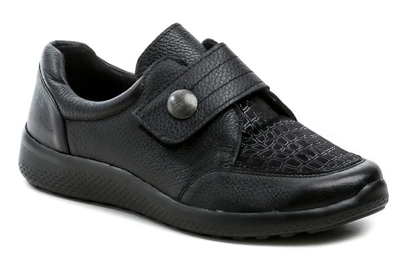 Comfortabel 940503-01 černé dámské zdravotní boty šíře K EUR 38