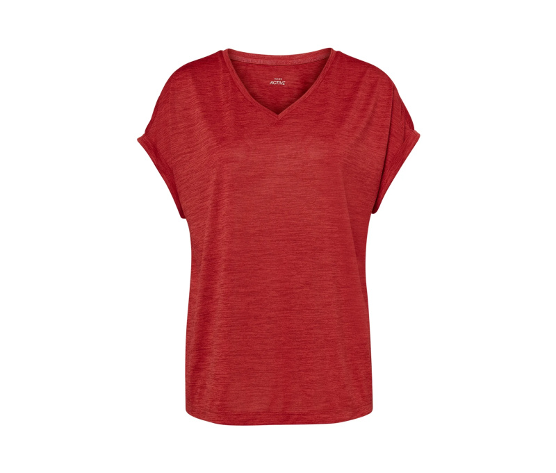 Funkční triko, červená
