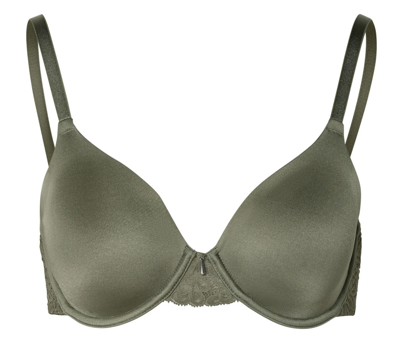 Podprsenka s kosticemi, khaki