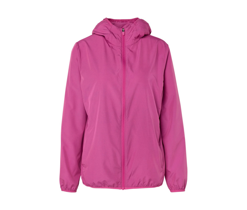Větrovka »packable«, růžová